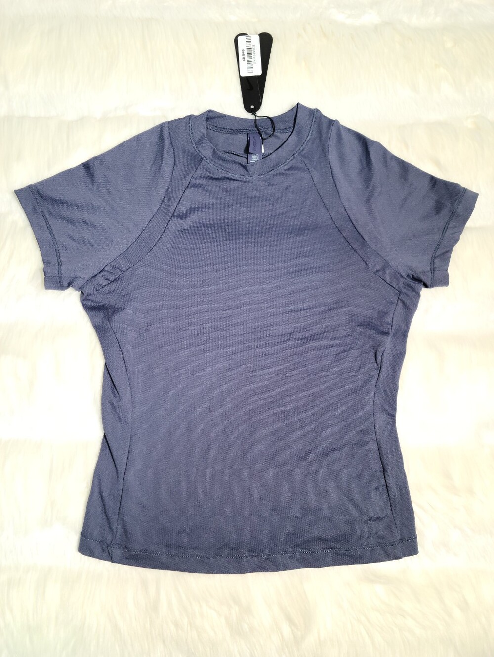 Nike SKIMS Airy Baby Tee Deep Royal Women XS NEW